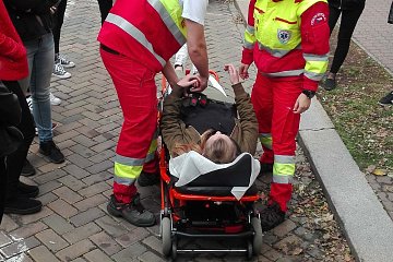 Přednáška Zdravotnické záchranné služby Kraje Vysočina