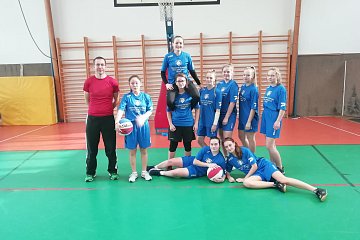 Okresní kolo v basketbalu dívek